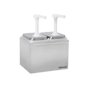 Casselin dobbelt dressingpumpe med to 2 liters beholdere