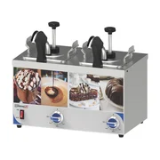 Casselin dobbelt saucedispenser med opvarmede dyser