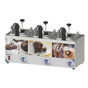 Casselin tripel saucedispenser med tre opvarmede dyser