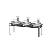 Casselin Kira buffetdisplay CPBRE2K med tre skaale