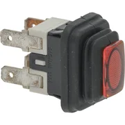 2-polet vippekontakt orange 16A 250V indbygningshul 13x20 mm til DIDIESSE kaffemaskiner