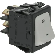 2-polet vippekontakt hvid 16A 250V mærket 0-I med indbygningshul 22x30 mm til MARCFI-ANCAS kaffemaskiner