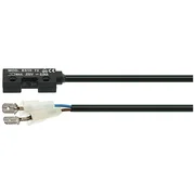 Magnetisk mikroswitch STEM E510 1V med sort 530 mm kabel