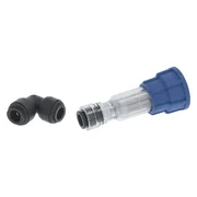 UNOX vandfilter-kit KVL1135A med filter og sort vinkelfitting
