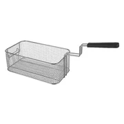 Mareno friturekurv 180 x 305 x 110 mm i forkromet stål med sort greb