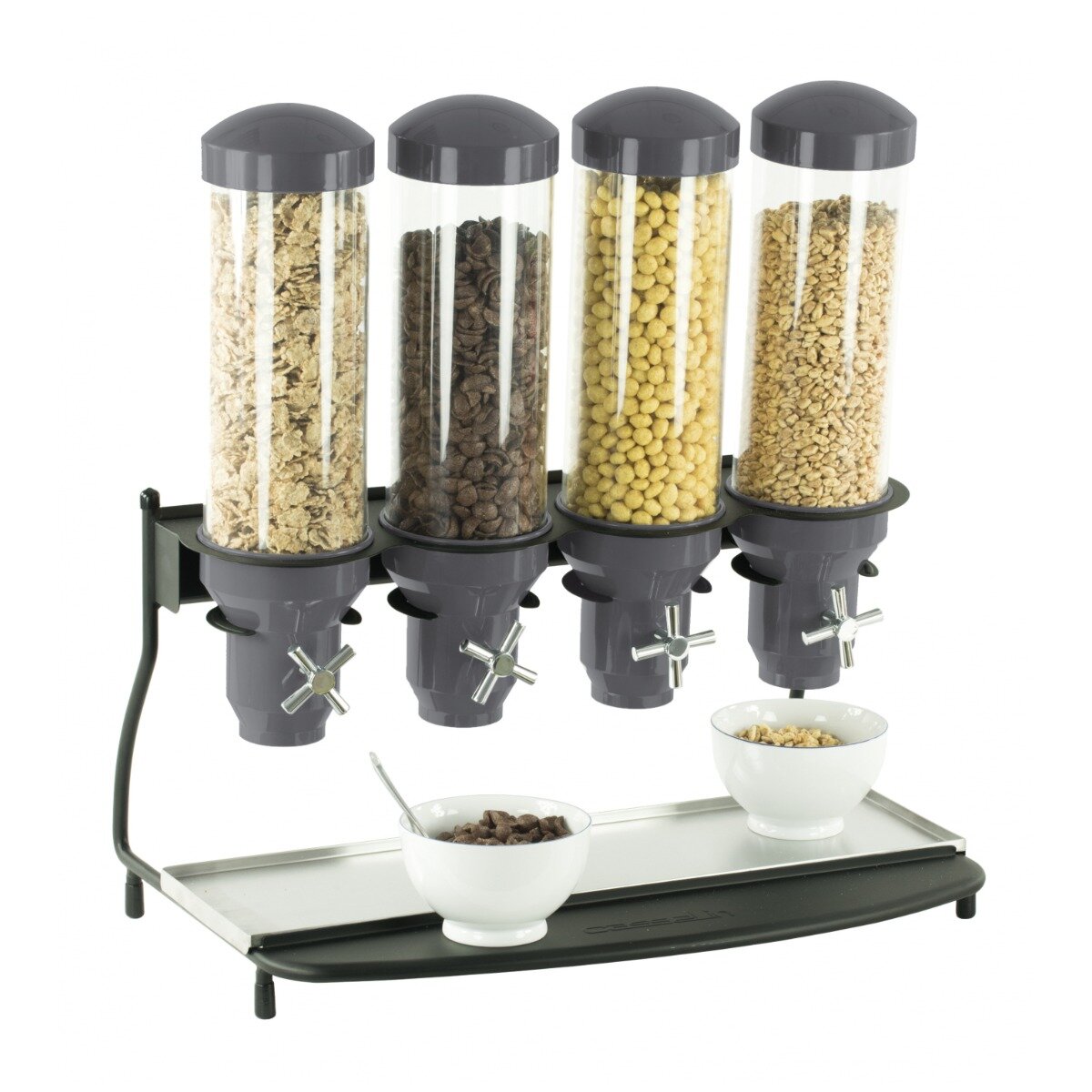 Casselin Morgenmadsdispenser CDC4 – 4 beholdere à 3 liter