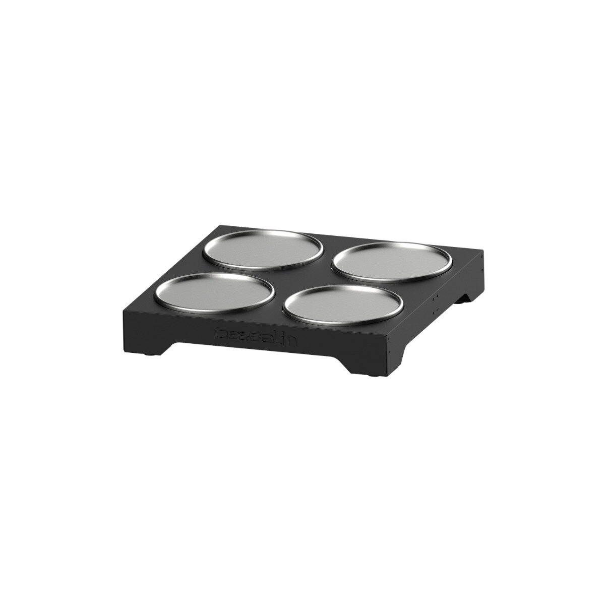 Casselin Kølebuffetholder CSBRES4 – 4 × Ø170 mm, 6 timers køl