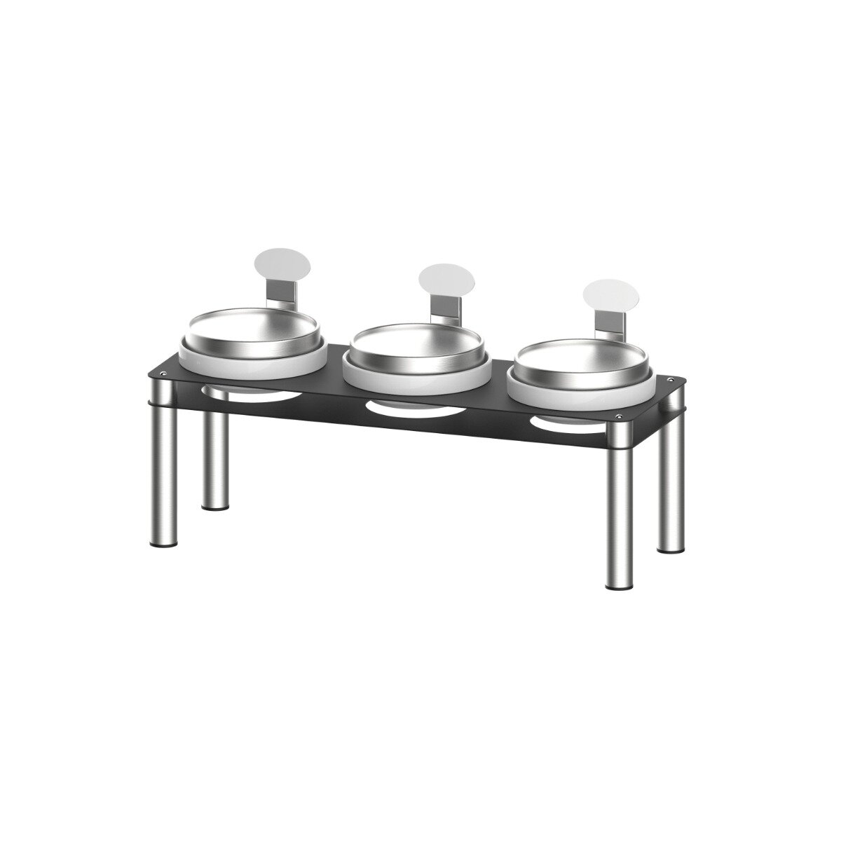 Casselin Kølet Buffetdisplay Kira CPBRE2K – 3 skåle Ø190 mm