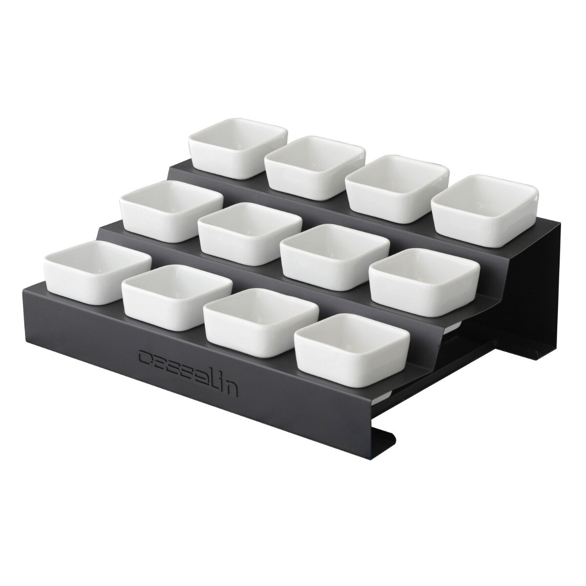 Casselin Ramekindisplay Lopo CPR12L – 12 porcelænsramekiner