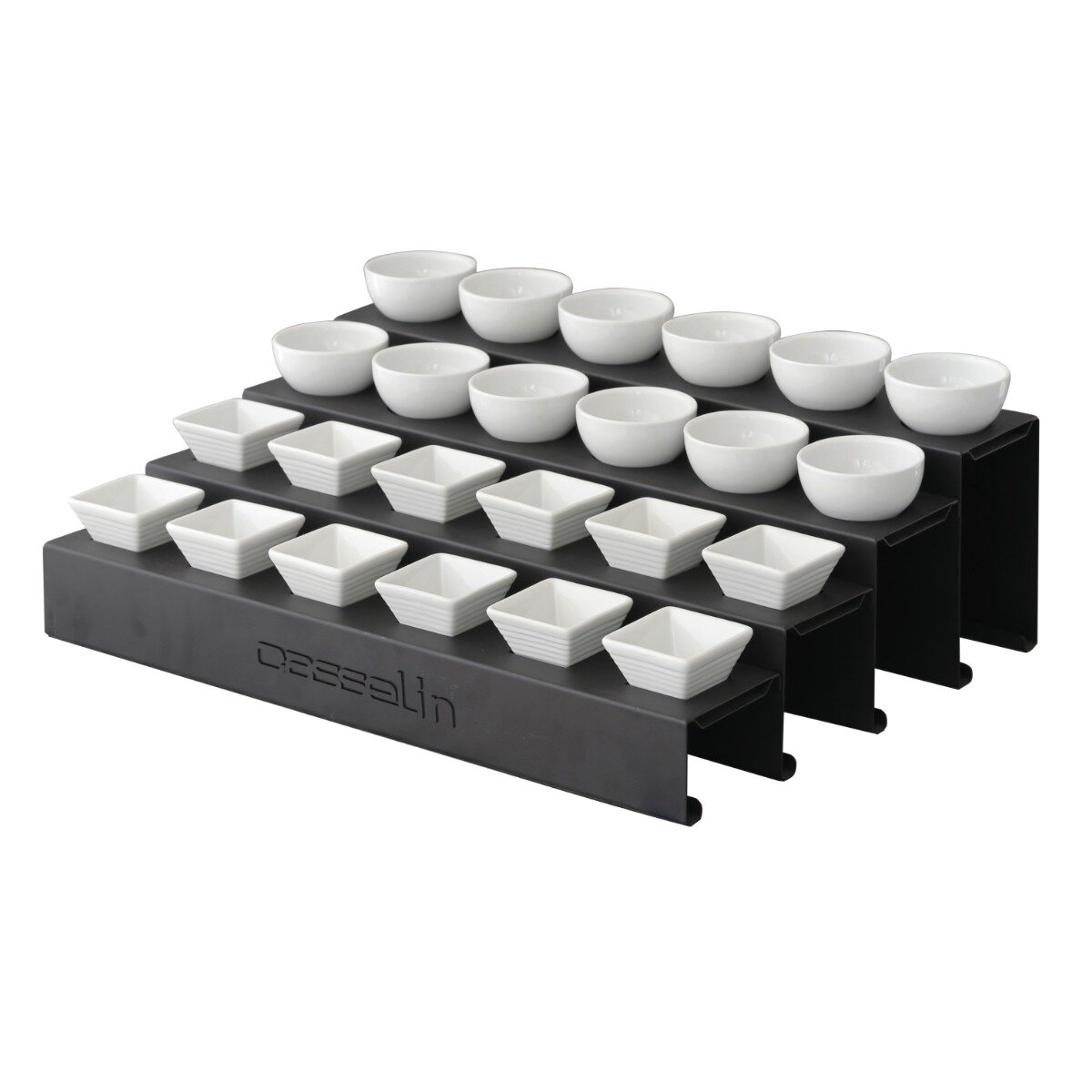 Casselin Ramekindisplay Lopo CPR24L – 24 porcelænsramekiner